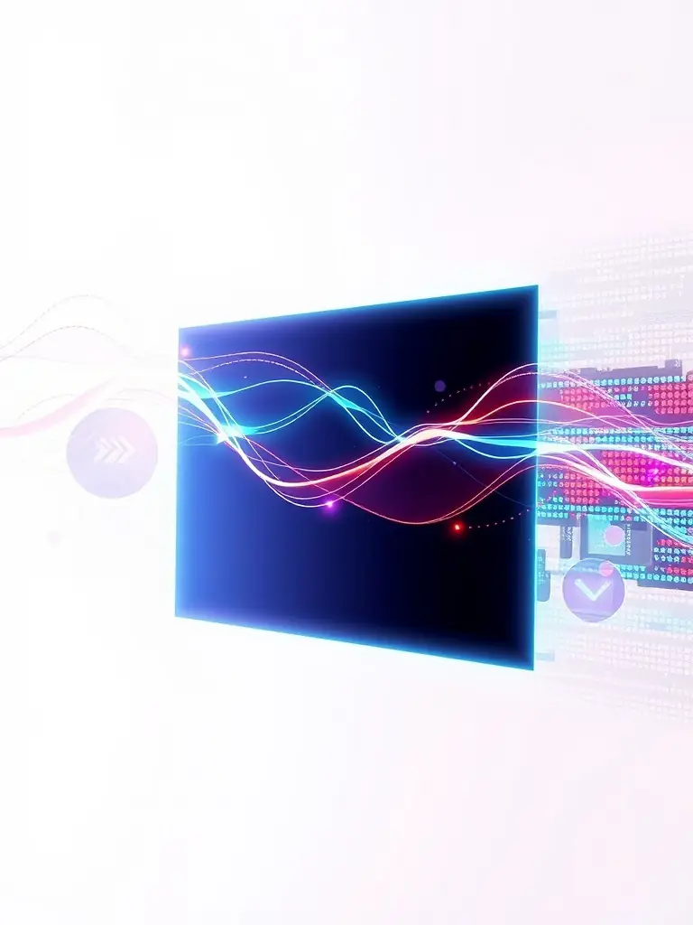 A stylized image representing data erasure, with particles fading into nothingness, symbolizing the complete removal of digital traces.